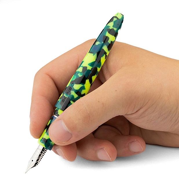 Scribo Piuma Pop Art Green/Yellow ST Caneta de Tinta Permanente