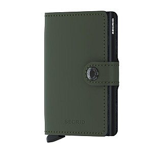 Secrid MiniWallet Matte Green Black