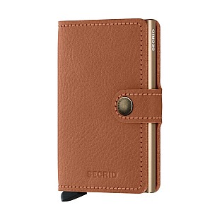 Secrid MiniWallet Vegetable Tanned Leather Caramello