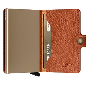 Secrid MiniWallet Vegetable Tanned Leather Caramello