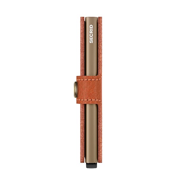 Secrid MiniWallet Vegetable Tanned Leather Caramello