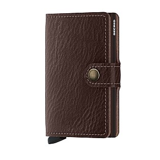 Secrid MiniWallet Vegetable Tanned Leather Espresso