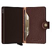 Secrid MiniWallet Vegetable Tanned Leather Espresso