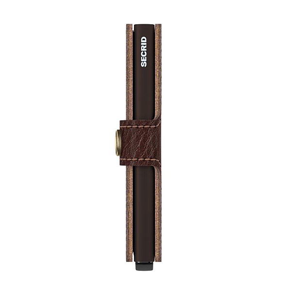 Secrid MiniWallet Vegetable Tanned Leather Espresso