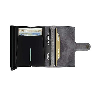 Secrid MiniWallet Vintage Grey Black