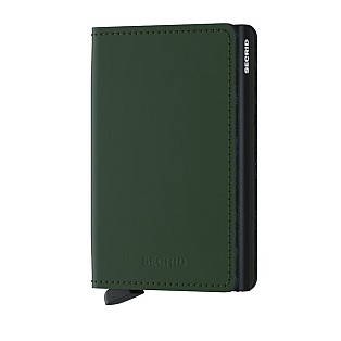 Secrid SlimWallet Matte Green Black