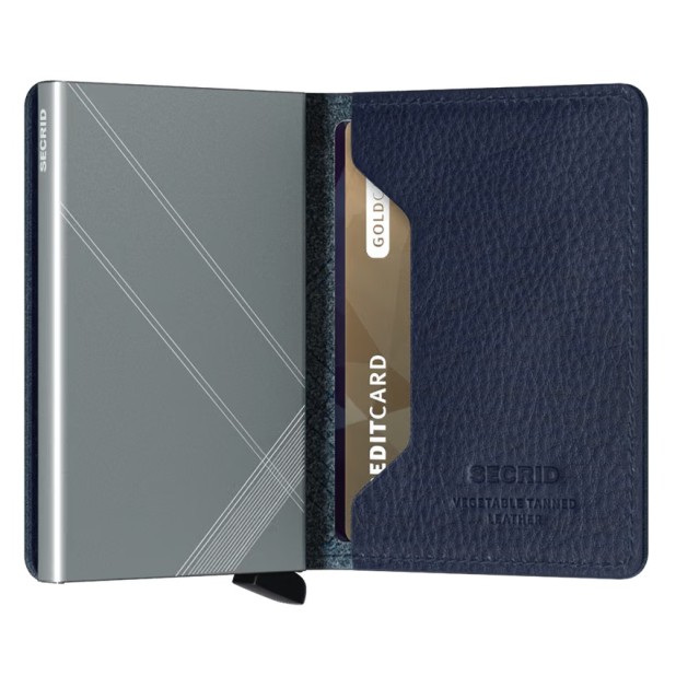 Secrid SlimWallet Stitch Linea Navy