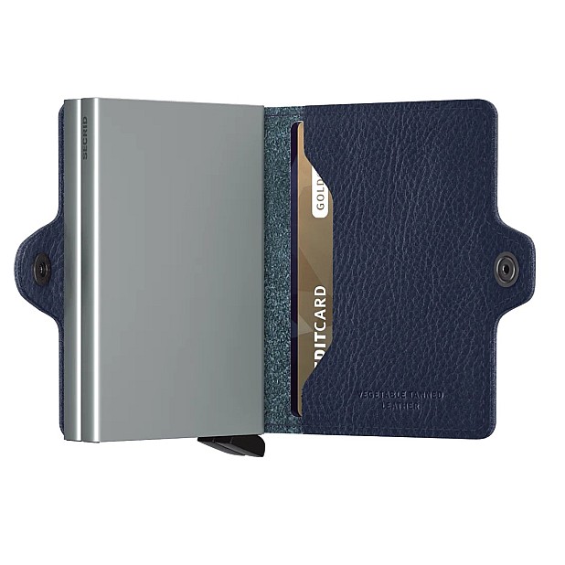 Secrid TwinWallet Vegetable Tanned Leather Navy