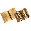 Sepia Writing Accessories Listen to Your Heart Brass Pen Rest