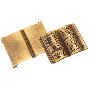 Sepia Writing Accessories Listen to Your Heart Brass Pennenstandaard