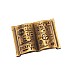 Sepia Writing Accessories Listen to Your Heart Brass Pen Rest