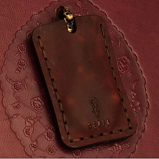 Sepia Writing Accessories Vanitas Brass Loupe