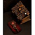 Sepia Writing Accessories Vanitas Brass Penpuntdoosje met Miniatuur Vergrootglas