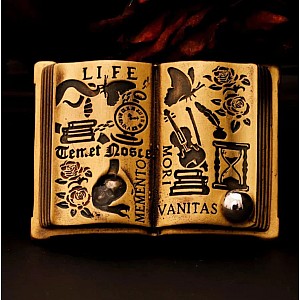 Sepia Writing Accessories Vanitas Brass Pen Rest