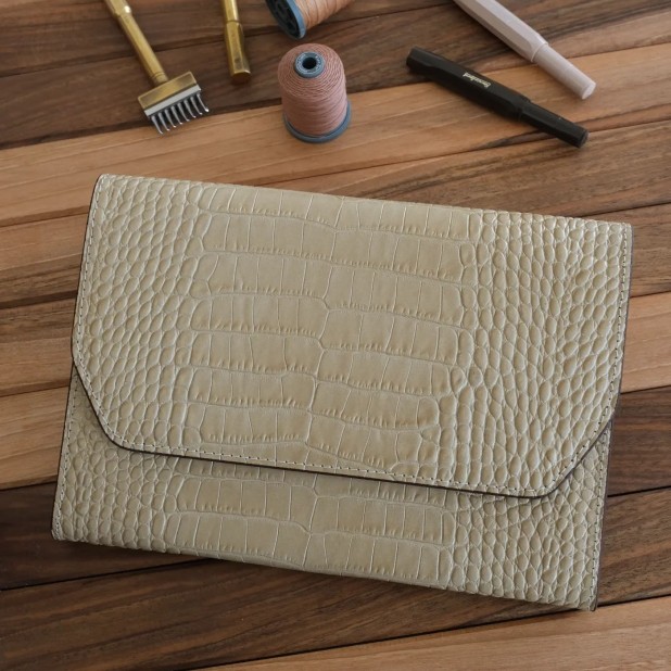 Sharkcraft Octopus Croco Cream Pen Pouch (9 części) Sharkcraft Octopus Croco Cream Pen Pouch (9 części)