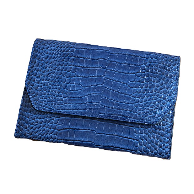 Sharkcraft Octopus Croco Navy Blue Pen Pouch (9 piezas)