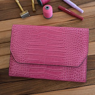 Sharkcraft Octopus Croco Pink Pen Pouch (9-part)