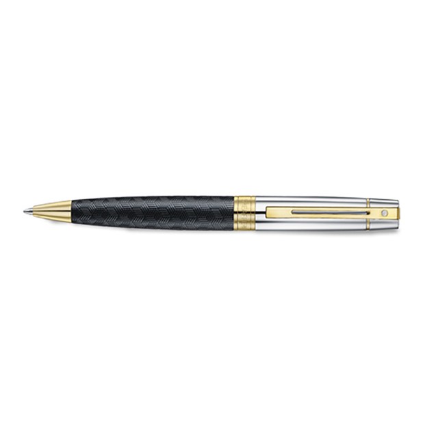 Sheaffer 300 Engraved Black and Chrome GT Kugelschreiber