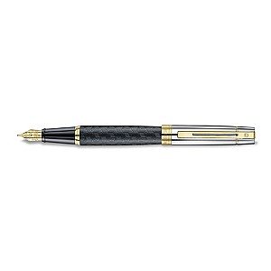 Sheaffer 300 Engraved Black and Chrome GT Fountain pen