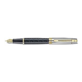 Sheaffer 300 Engraved Black and Chrome GT Fountain pen