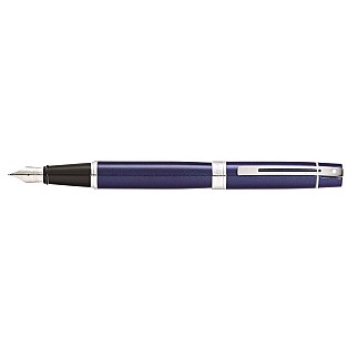 Sheaffer 300 Gloss Blue CT Caneta de Tinta Permanente