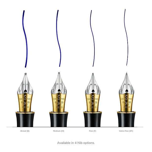 Sheaffer Balance III Glossy Black GT Fountain pen