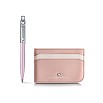 Sheaffer Sentinel Emily in Paris Matte Pink Bow ST Bolígrafo and Credit Card Holder Set
