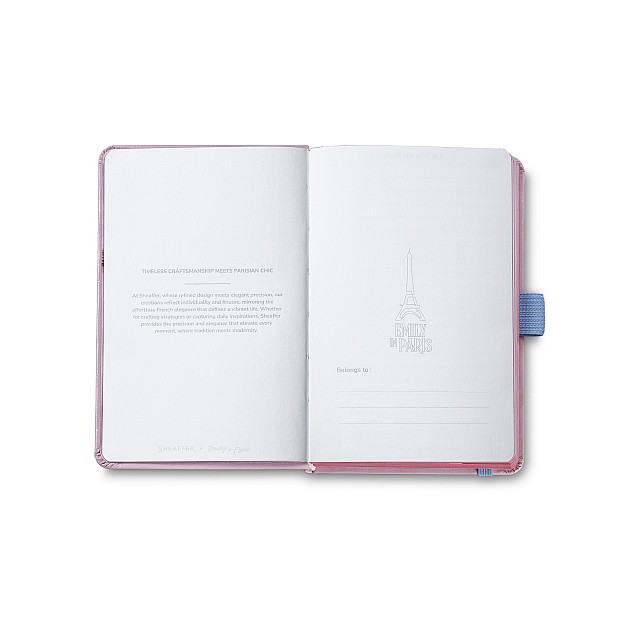 Sheaffer Sentinel Emily in Paris Matte Pink Bow ST Ballpoint and Notebook Set