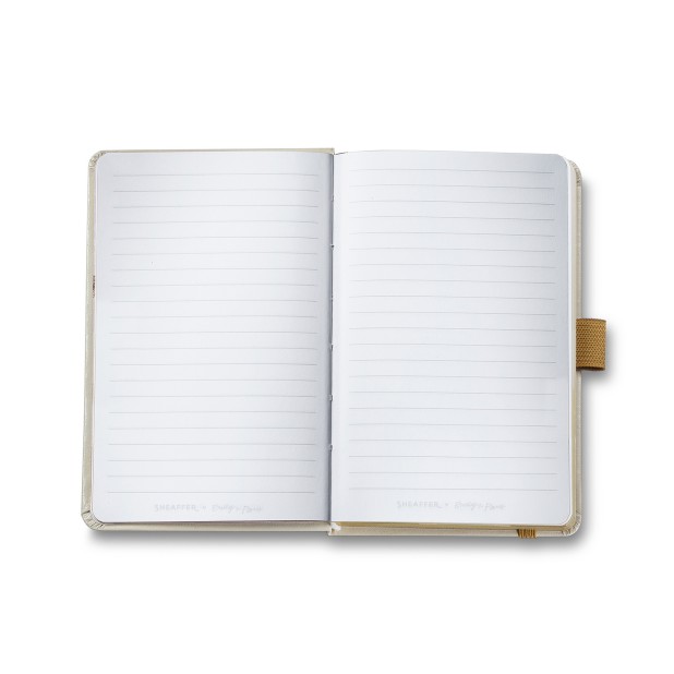 Sheaffer 100 Emily in Paris Champagne Gold GT Balpen and Notebook Set