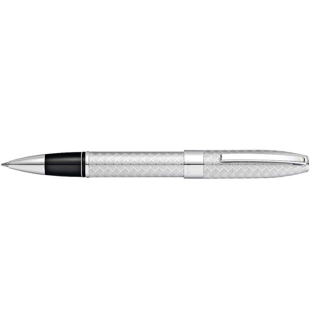 New in Box Sheaffer Legacy Herringbone Rollerball Pen Chrome 