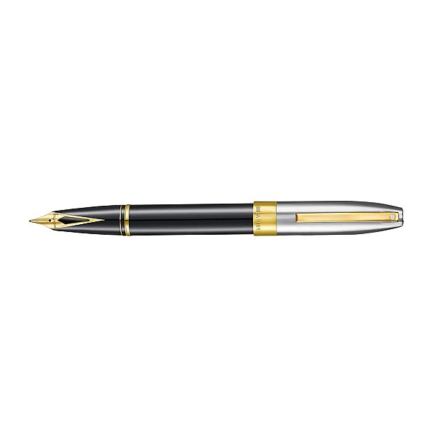 Sheaffer Legacy Heritage Black Laque and Chrome Cap GT Fountain pen