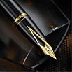 Sheaffer Legacy Heritage Black Laque and Chrome Cap GT Stylo Plume