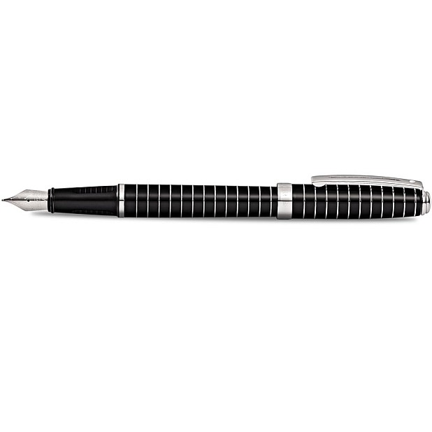 Sheaffer Prelude Zwart Laque Gegraveerd Vulpen