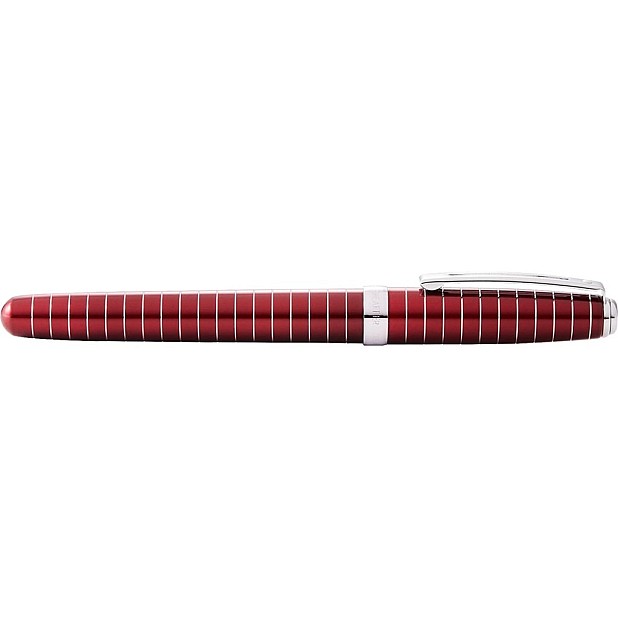 Sheaffer Prelude Merlot Red Laque Engraved CT  Caneta de Tinta Permanente
