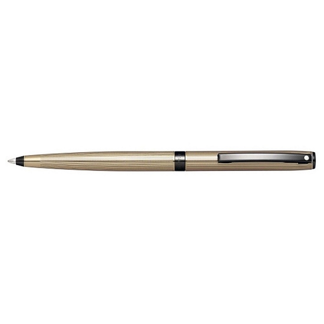 New Lady Sheaffer BlacK Lacquer & Gold Ballpoint Pen USA Made SHEAFFER 