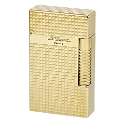 S.T. Dupont New Le Grand Yellow Gold Diamond Head Lighter 