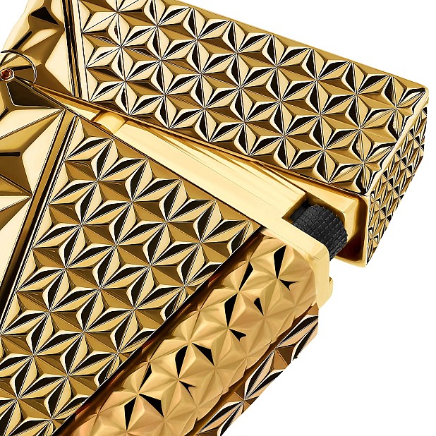 S.T. Dupont Ligne 2 Double Fire X Gold Lighter C16646