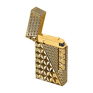S.T. Dupont Ligne 2 Double Fire X Gold Lighter