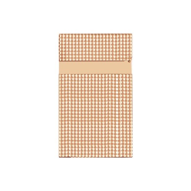 S.T. Dupont Ligne 2 Guilloche Rose Gold Briquet 016424