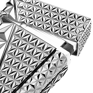 S.T. Dupont Ligne 2 Double Fire X Silver Lighter