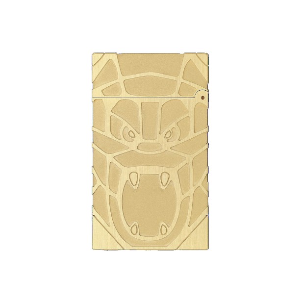 S.T. Dupont Ligne 2 Orlinski Brushed Gold Lighter Zapalniczka  C16061CL