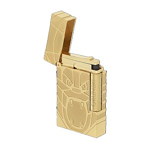 S.T. Dupont Ligne 2 Orlinski Brushed Gold Lighter Zapalniczka 