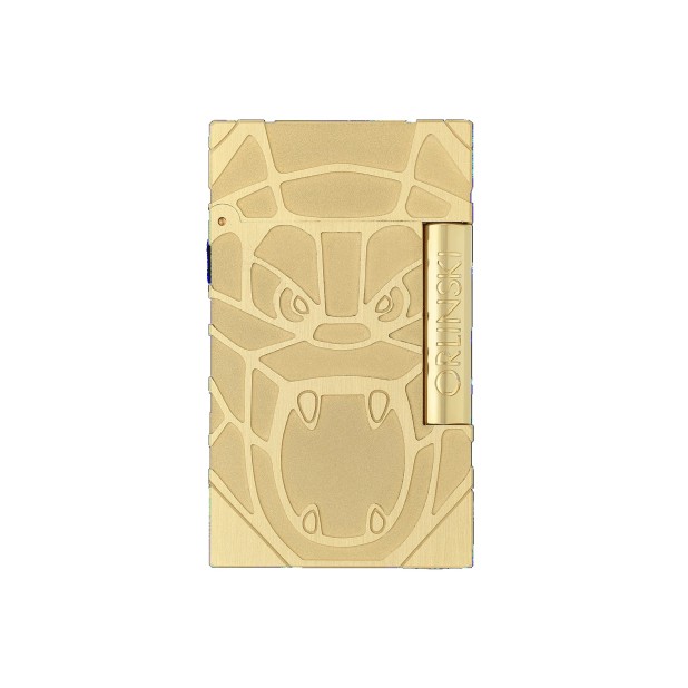 S.T. Dupont Ligne 2 Orlinski Brushed Gold Lighter Zapalniczka  C16061CL