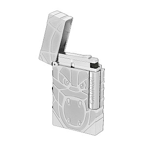 S.T. Dupont Ligne 2 Orlinski Brushed Silver Lighter Zapalniczka 