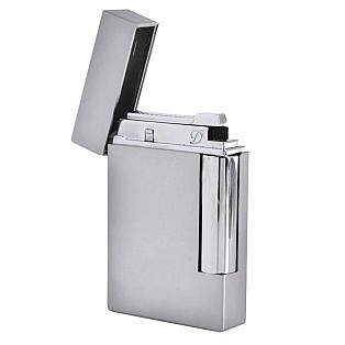 S.T. Dupont Ligne 8 Matte Chrome Grey Lighter