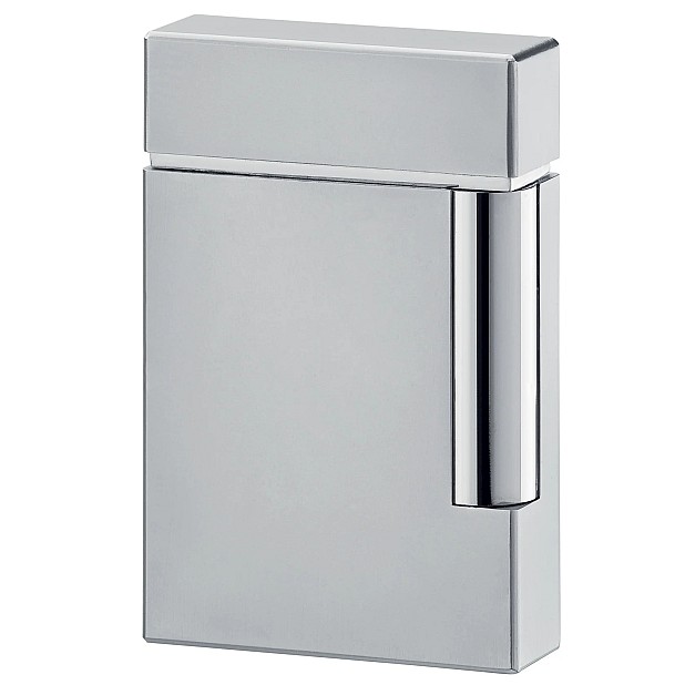 S.T. Dupont Ligne 8 Matte Chrome Grey Tändare 25101