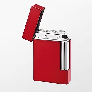 S.T. Dupont Ligne 8 Red Lacquer Lighter
