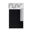 S.T. Dupont Ligne 2 Cling Snake Lacquered Black Silver Tändare C16076