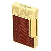 S.T. Dupont Ligne 2 Cling Snake Lacquered Red Gold Tändare C16075