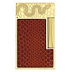 S.T. Dupont Ligne 2 Cling Snake Lacquered Red Gold Tändare C16075